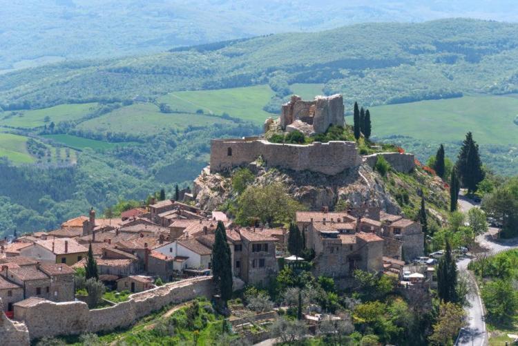 דירות Castiglione dʼOrcia Val D'Orcia Nel Borgo מראה חיצוני תמונה